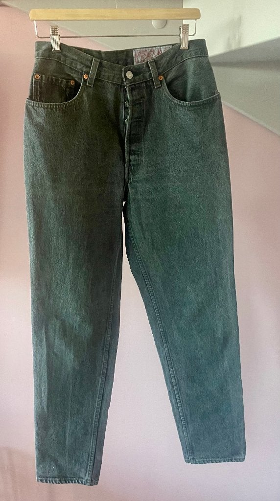 Levi's 901 Zwarte Jeans / maat : 32-32, Zwart, Overige jeansmaten, Ophalen of Verzenden, Gedragen