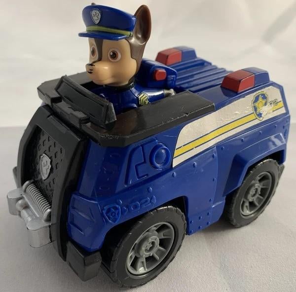 Paw Patrol Chase Patrol Cruiser Voertuig en Figuur Agent, Coolsingel 104, 3011 AG Rotterdam, Netherlands, Verzenden, Zo goed als nieuw