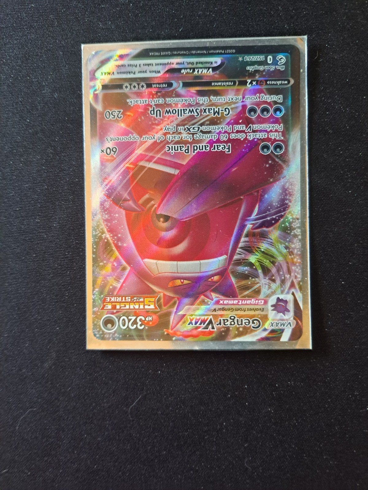 Gengar VMAX Pokémon kaart (Fusion Strike), Ophalen of Verzenden