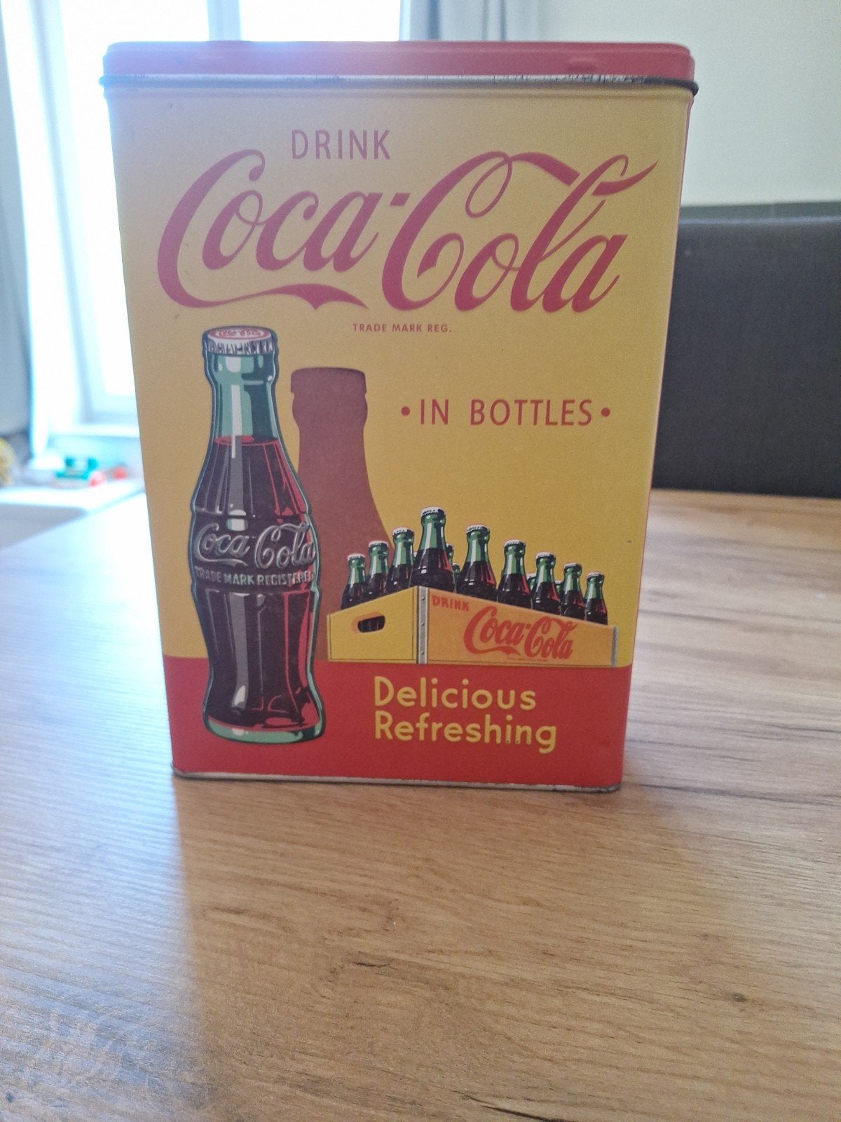 Vintage Coca-Cola Blik - Nostalgic Art, Ophalen of Verzenden, Overige