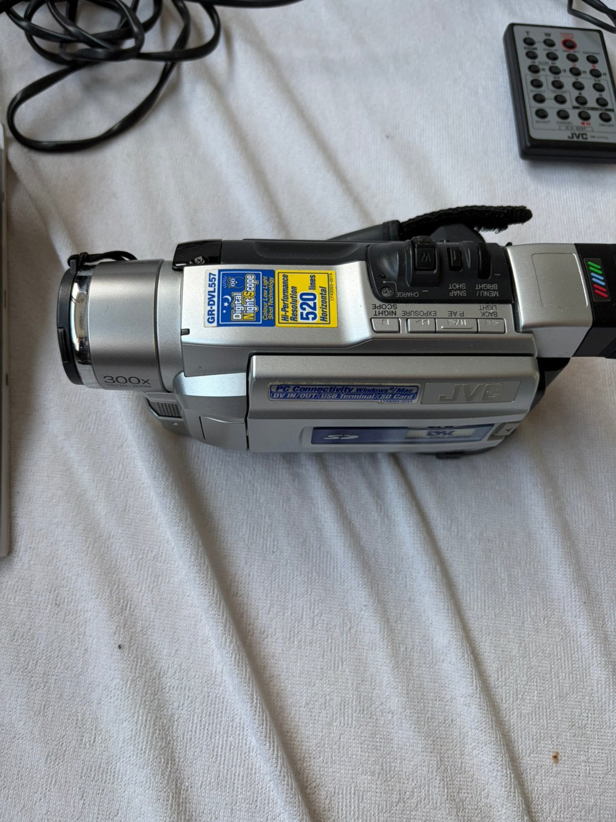 JVC  camera, Ophalen of Verzenden, Zo goed als nieuw, Sony, 20x of meer