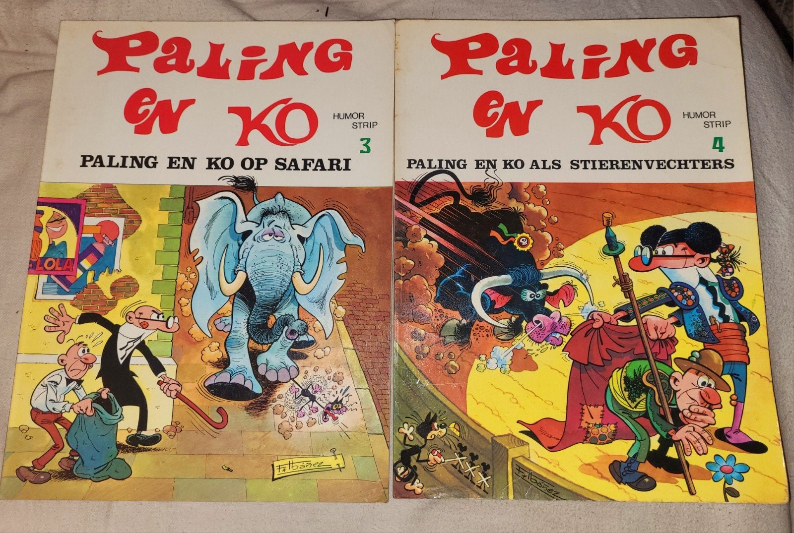 Complete collectie Paling & Ko nummers 1-24,  jaren 70, Gelezen, Verzenden, F. Ibañez, Meerdere stripboeken