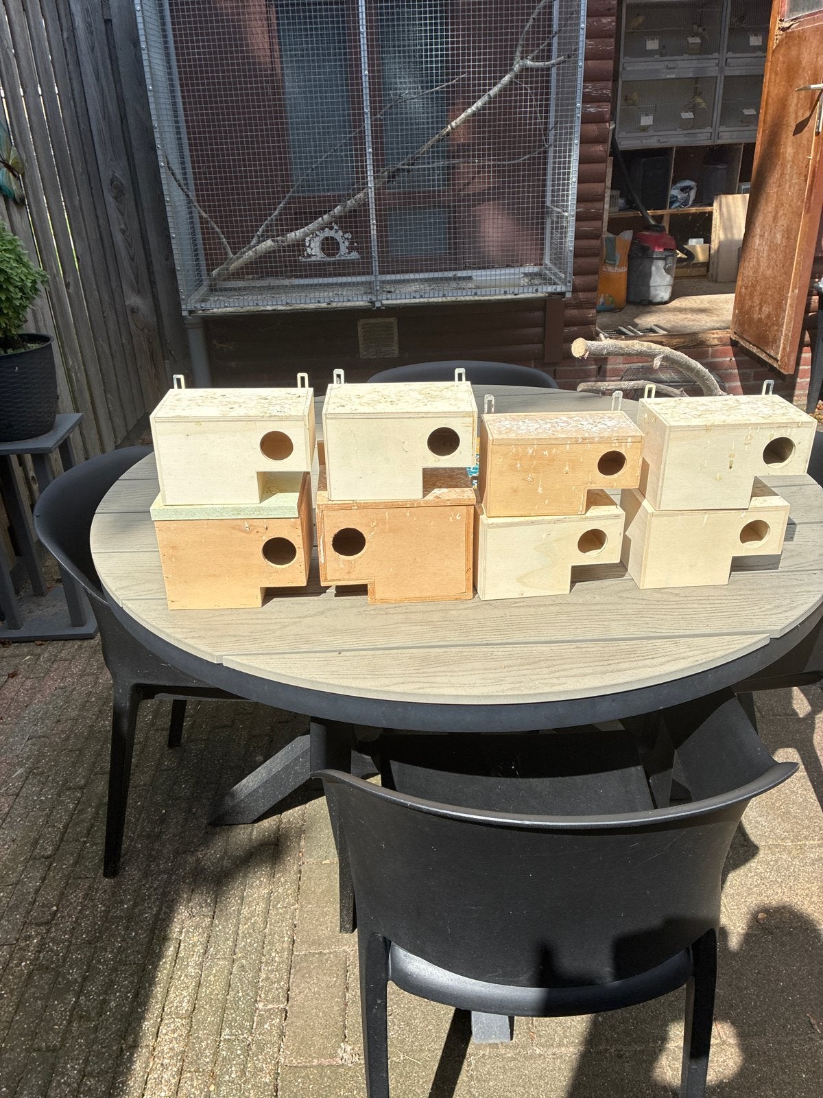Broedbakjes gouldamadines, Dieren en Toebehoren, Ophalen, Gebruikt