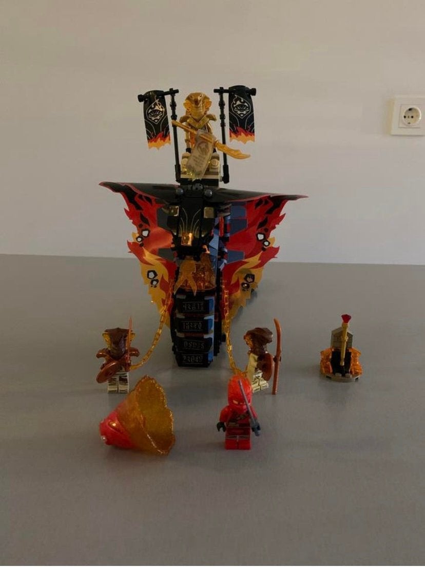 Lego Ninjago Vuurtand 70674, Ophalen of Verzenden, Zo goed als nieuw