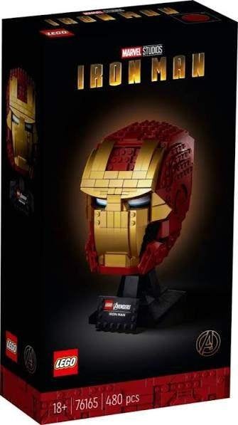 Lego 76165- Iron Man bust (Marvel) - Nieuw in doos, Marvel, Lego, Nieuw, Ophalen of Verzenden