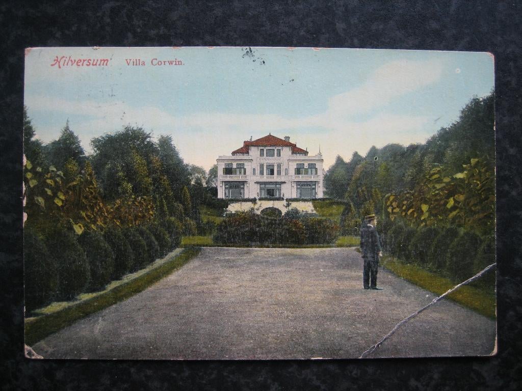 HILVERSUM Villa Corwin 1910, Ophalen of Verzenden, Voor 1920, Noord-Holland