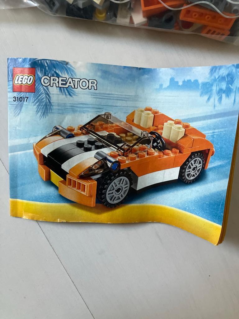 Lego Creator 31017 - Zonder doos, Gebruikt, Lego, Ophalen of Verzenden, Compleet