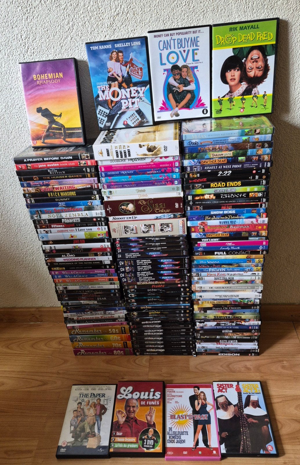 collectie verzameling originele dvd's films series 2 dozen, Gebruikt, Alle leeftijden, Nederlands, Ophalen of Verzenden