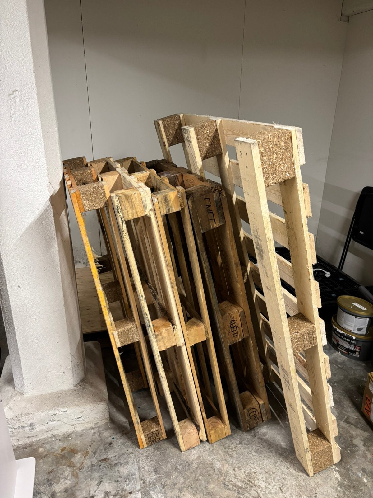 GRATIS 5 pellets af te halen, Ophalen, Overige houtsoorten, Minder dan 200 cm, Pallet