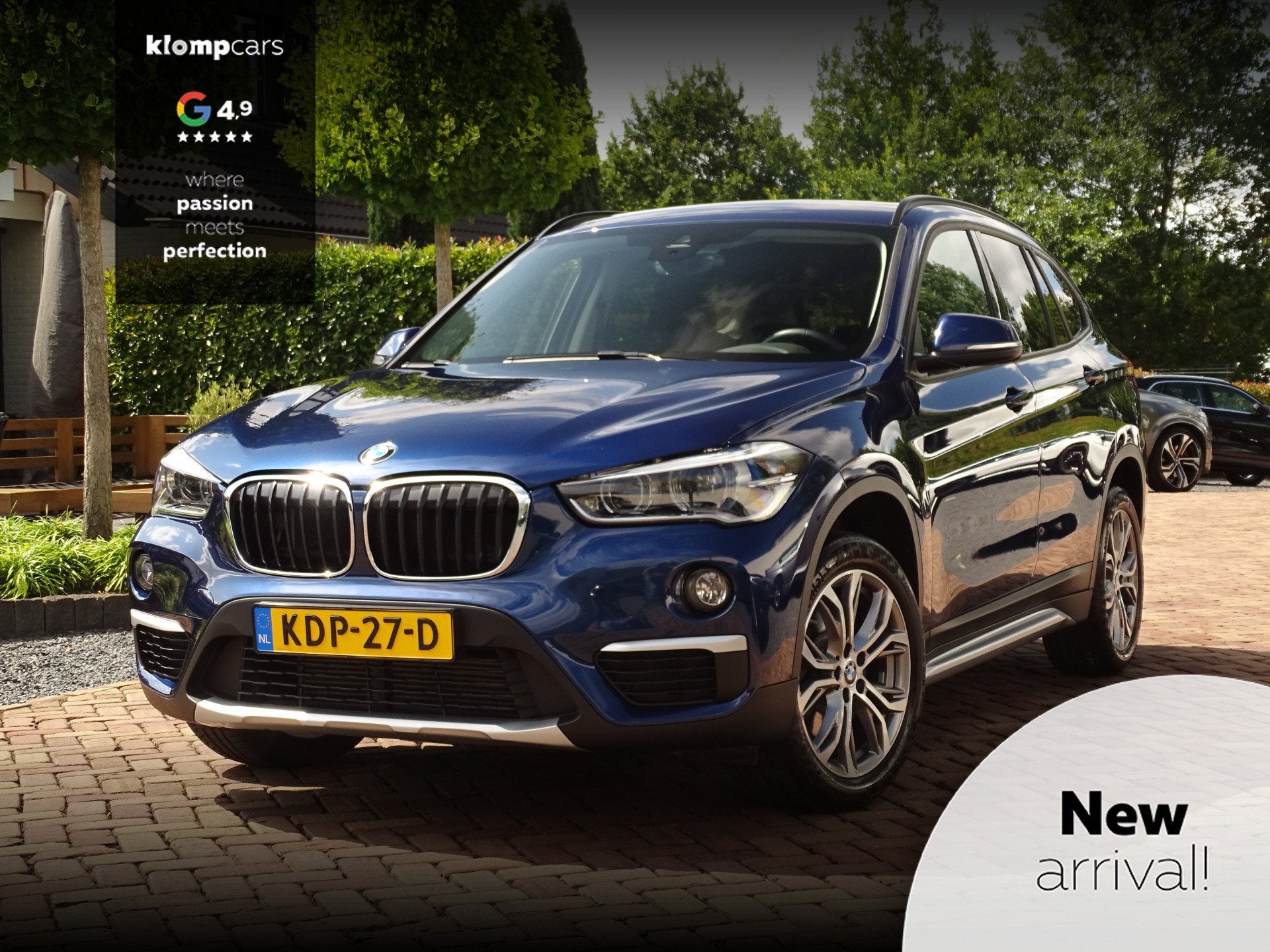 BMW X1 xDrive20i Executive | 1eEig | NAV | Stoelverw. | X-li, Auto's, 1998 cc, Gebruikt, Automatische klimaatregeling, Blauw
