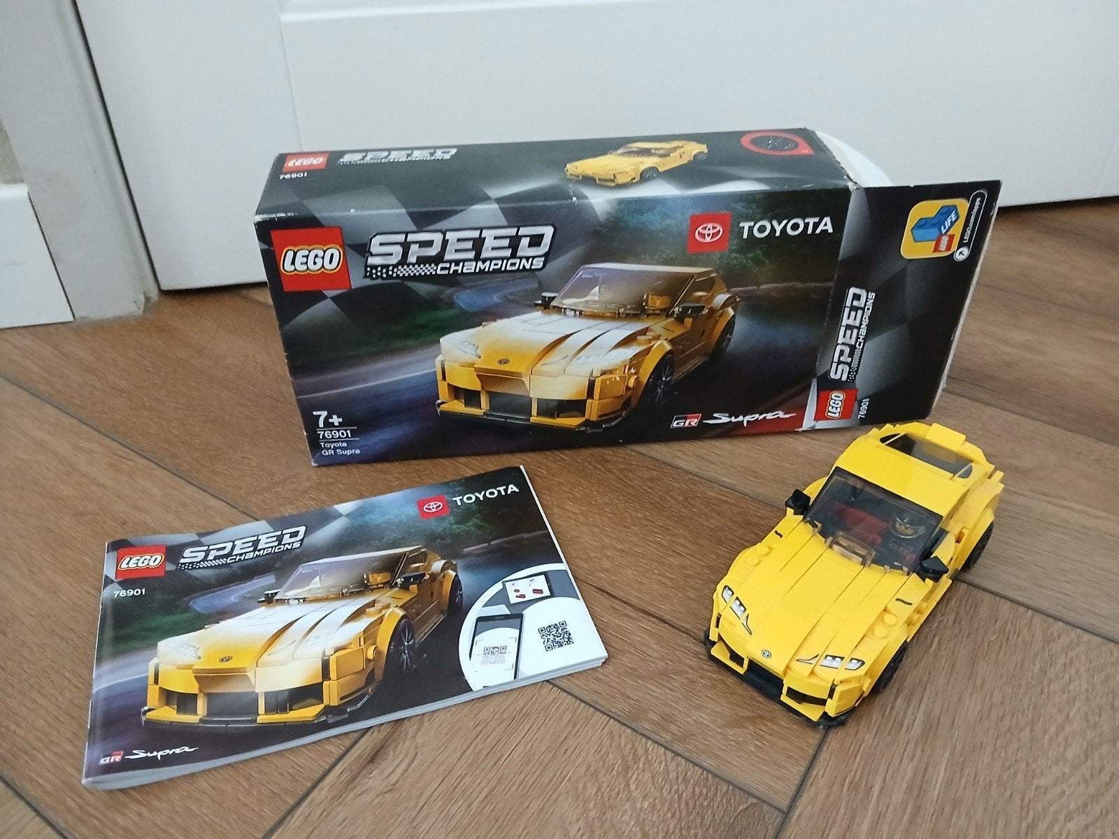 LEGO Speed Champions Toyota GR Supra 76901, Ophalen of Verzenden, Zo goed als nieuw
