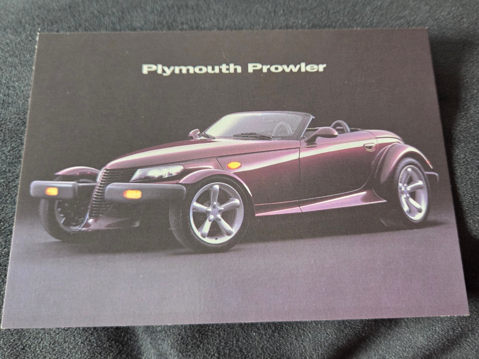 Plymouth Prowler Ansichtkaart, Verzenden, 1980 tot heden, Ongelopen, Voertuig