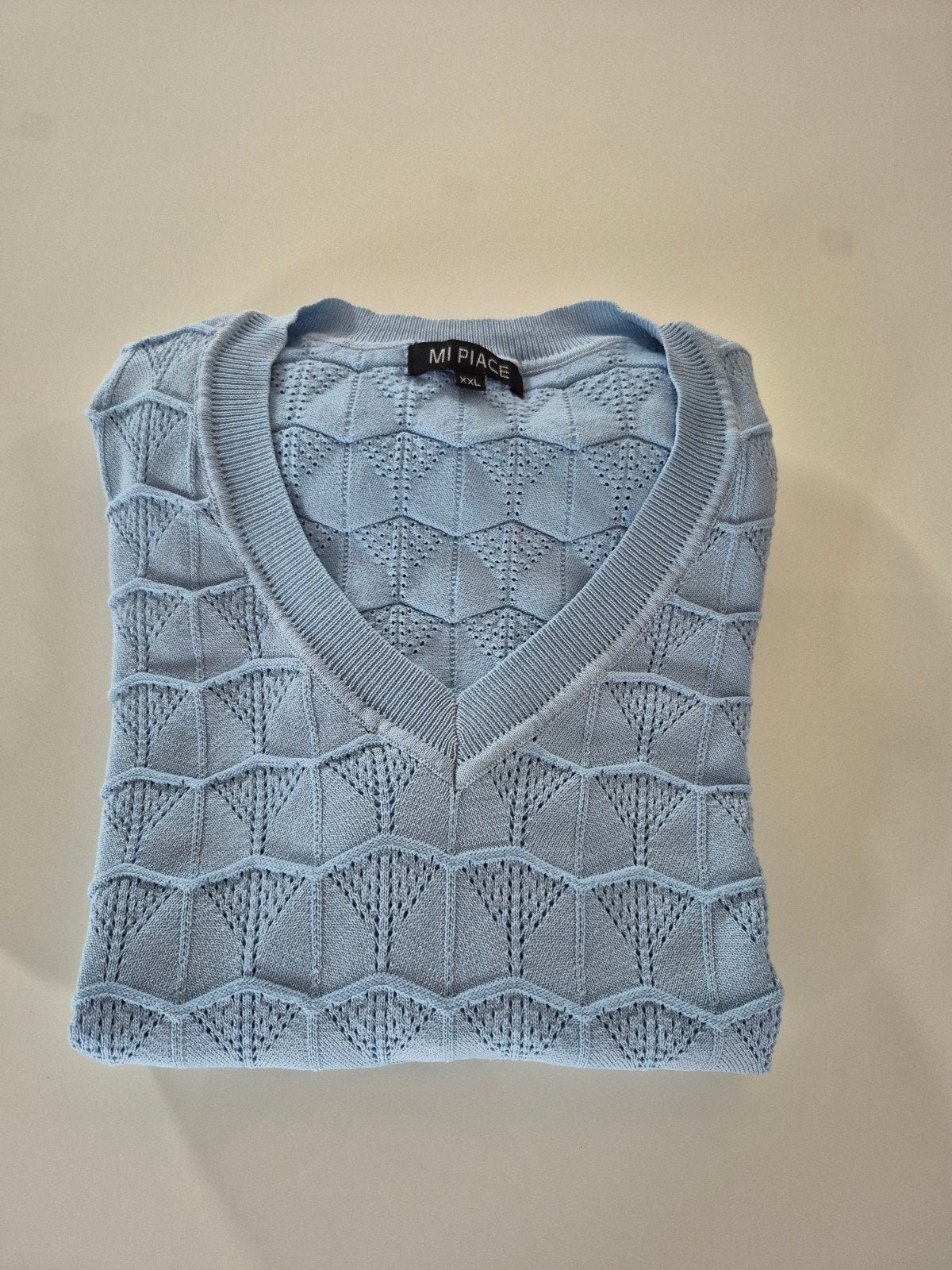 Mi Piace truitje XXL light blue met pofmouwtjes, Kleding | Dames, T-shirts, Mi Piace, Blauw, Maat 46/48 (XL) of groter, Ophalen of Verzenden