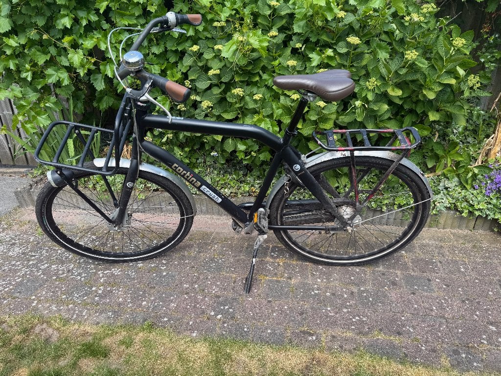 cortina transportfiets heren 56 cm, Gebruikt, Versnellingen, Ophalen, Overige merken