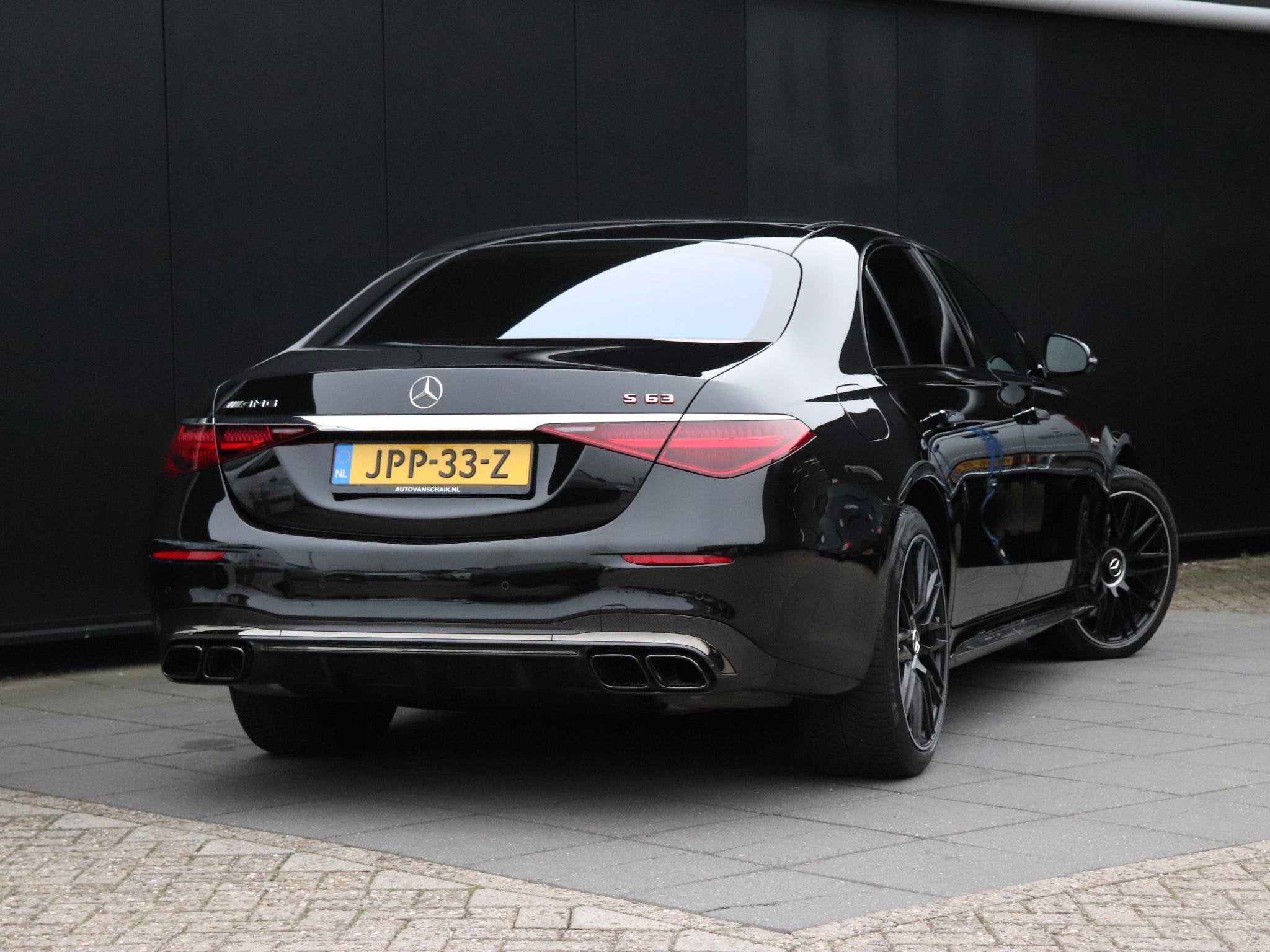 Mercedes-Benz S-klasse AMG 63 S E Performance | BURMESTER |, Auto's, Stof, Gebruikt, Zwart, Plug-in hybride