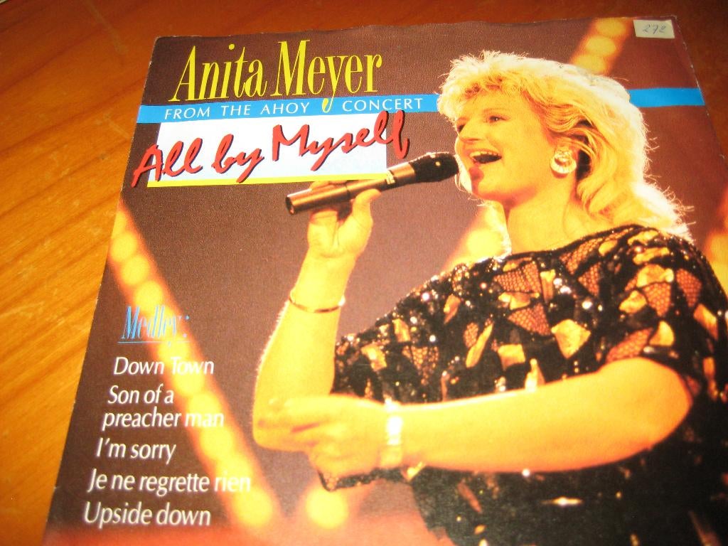Anita Meyer: All ny myself, Ophalen of Verzenden, Zo goed als nieuw, Pop, Single