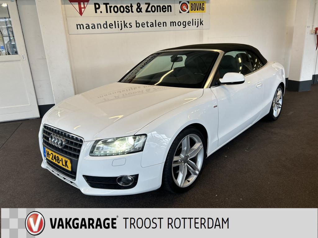Audi A5 Cabriolet 1.8 TFSI Pro S-Line | Automaat | Lederen b, Euro 5, Gebruikt, Zwart, 4 cilinders