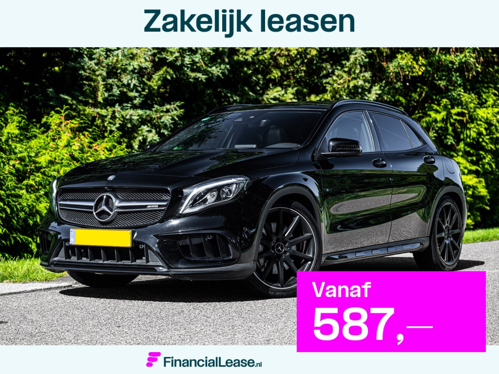 Mercedes-Benz GLA-klasse AMG 45 4MATIC Premium, Automaat, Dealer onderhouden, Gebruikt, Euro 6