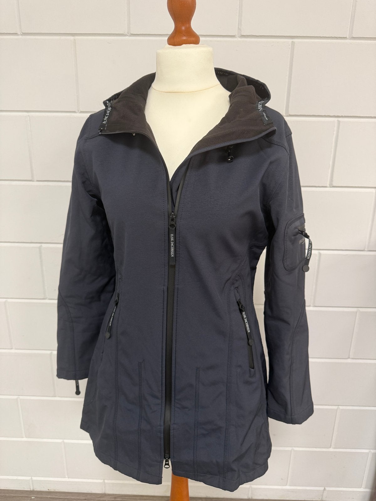 Ilse Jacobsen regenjas, Kleding | Dames, Jassen | Zomer, Ophalen of Verzenden, Gedragen, Maat 38/40 (M), Blauw