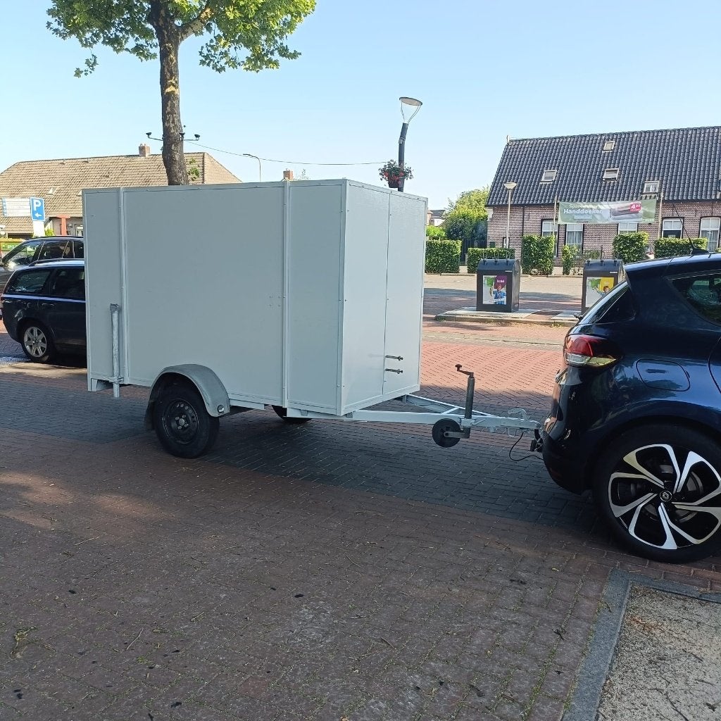 partytent 8x4m alles in 1 kar, Ophalen, Partytent, 2 meter of meer, Zo goed als nieuw
