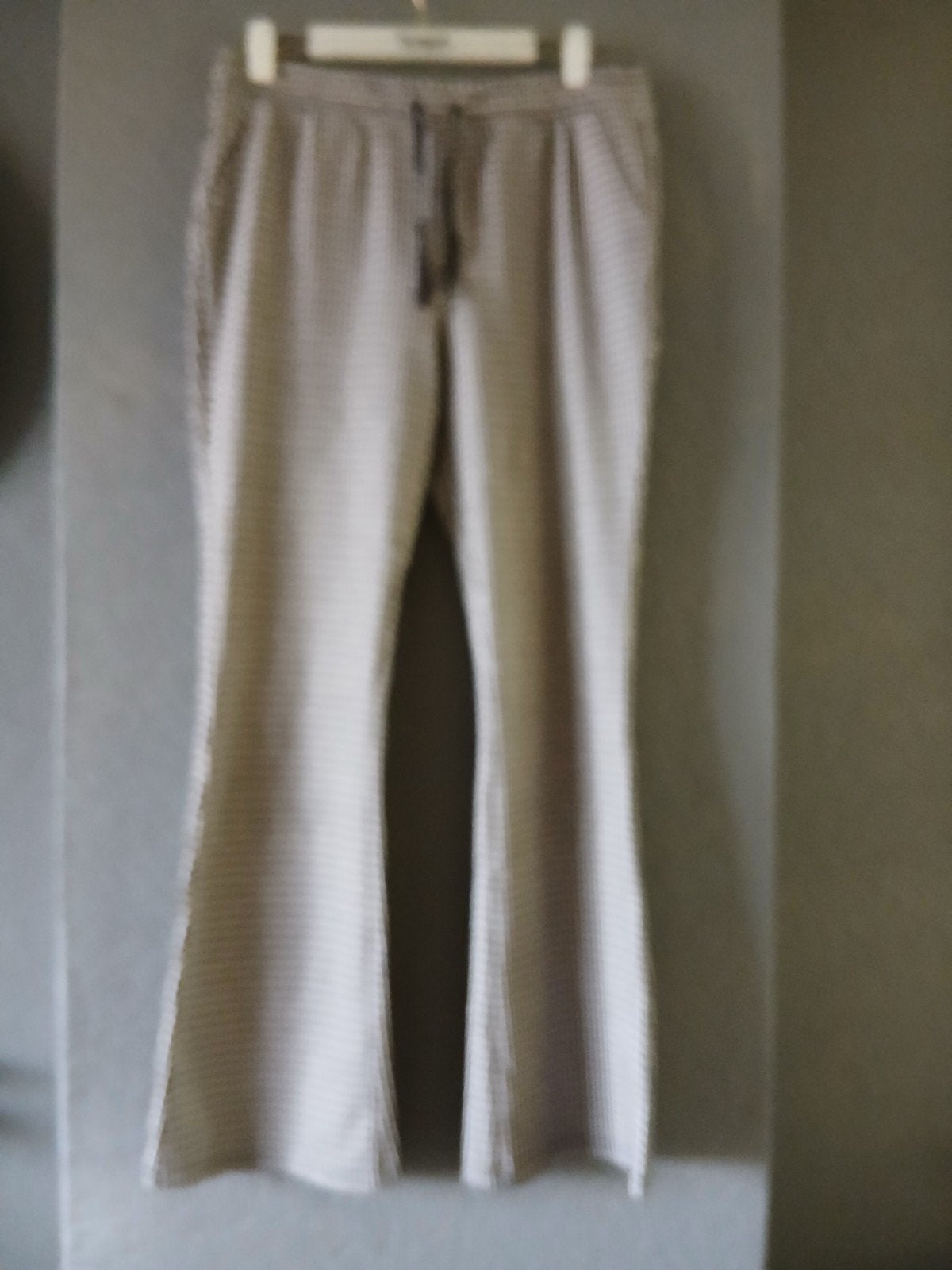 Geisha stretch broek maat L/40 zwart/beige/wit, Geisha, Meerkleurig, Maat 42/44 (L), Ophalen of Verzenden