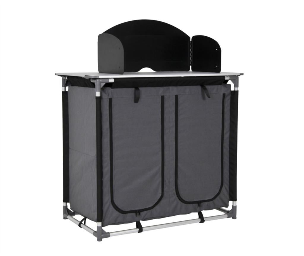 Obelink Campingkeuken met Windscherm - Compact & Compleet, Caravans en Kamperen, Kampeeraccessoires, Ophalen, Gebruikt