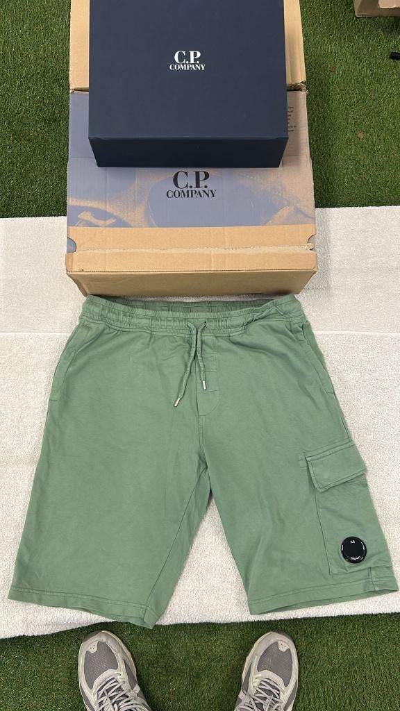 C.P. Company Cargo Shorts Korte Broek met lens - Nieuw   XXL, Kleding | Heren, Broeken en Pantalons, Nieuw, Overige maten, Groen