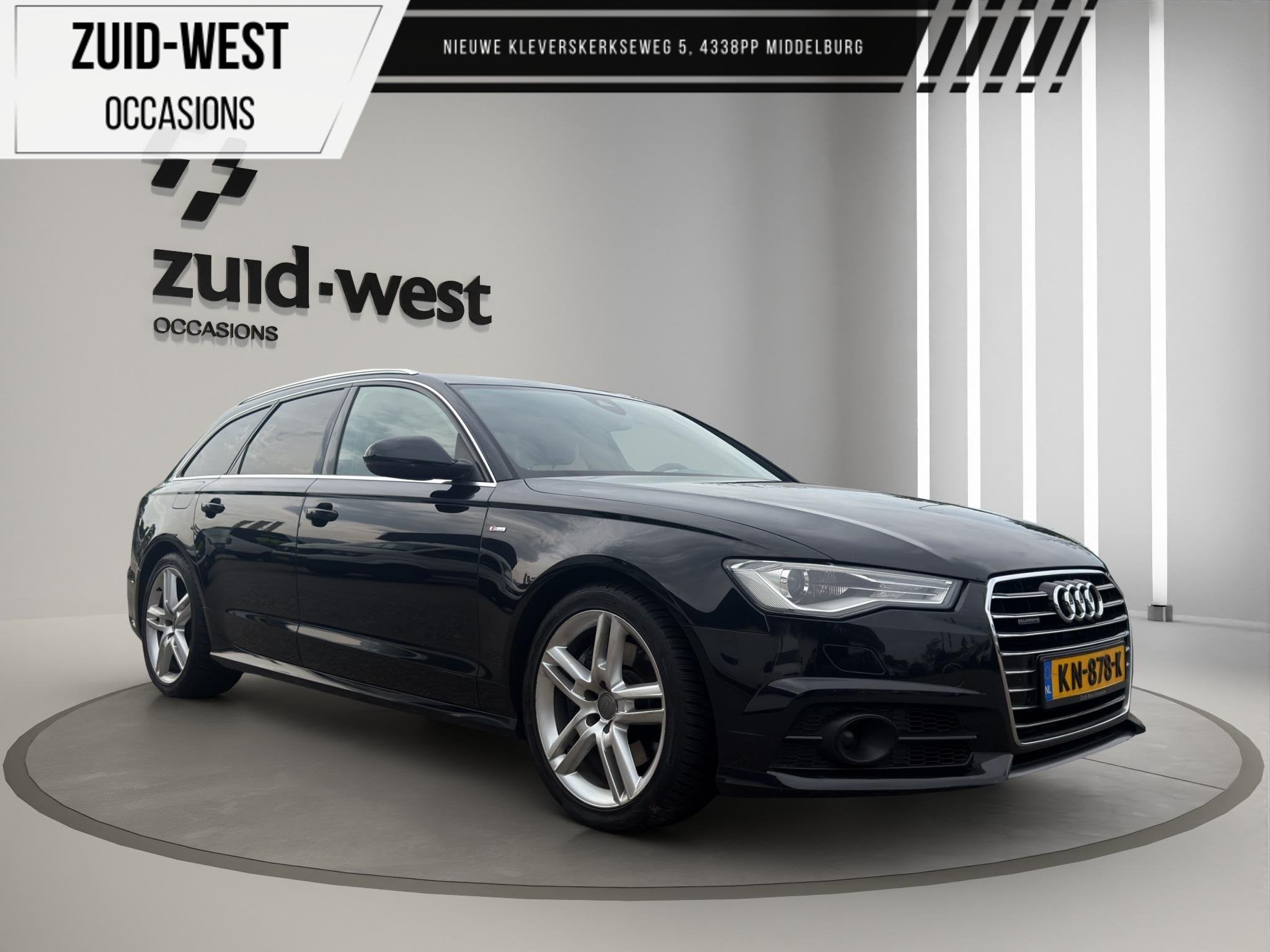 Audi A6 Avant 3.0 TDI quattro S-Line ACC Lane Camera Alcanta, Auto's, Automaat, Gebruikt, Euro 6, 2000 kg
