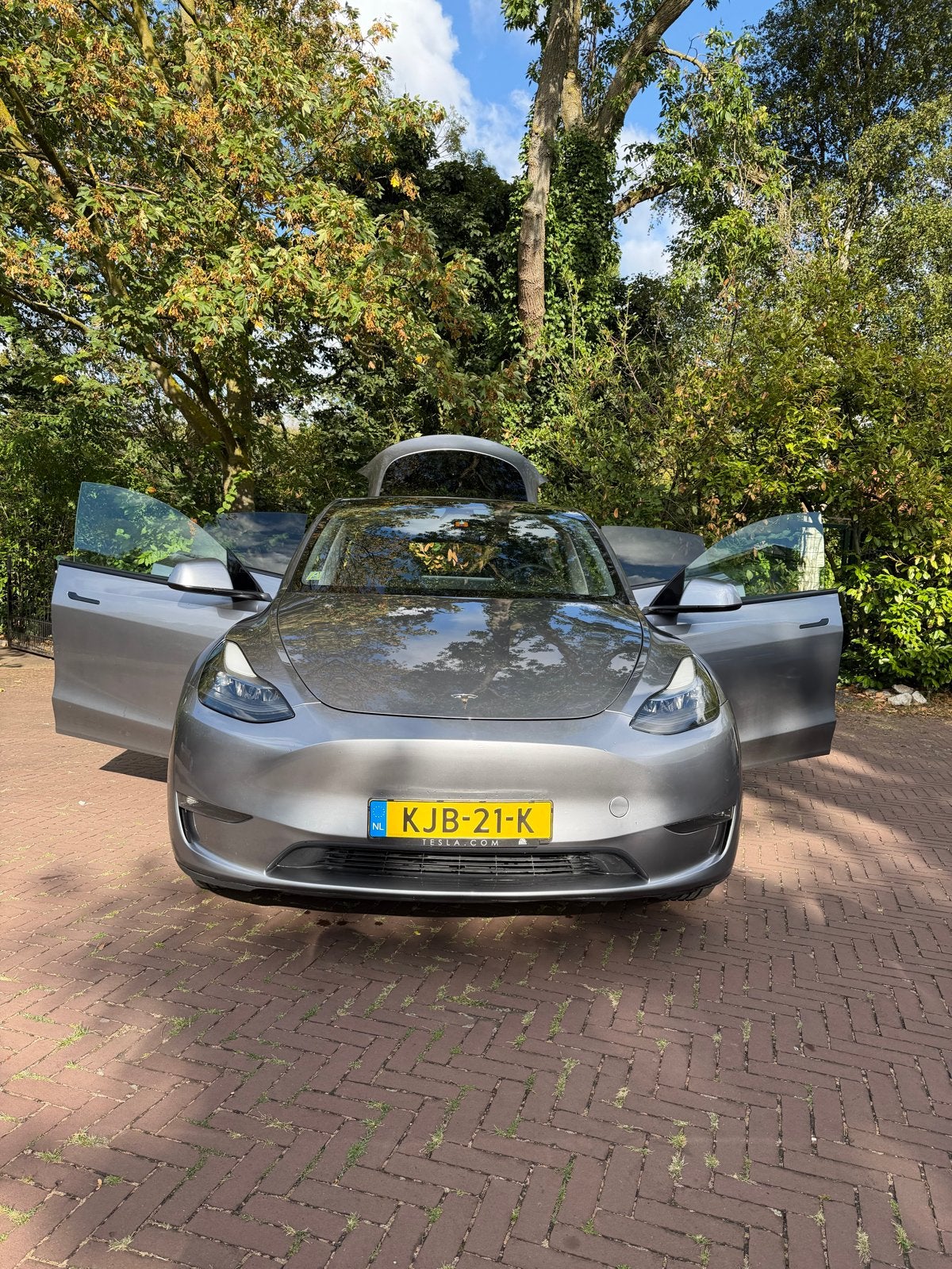 Tesla Model Y LongRange AWD Maximale Reichweite Dual SoH95,1, Auto's, Tesla, Automaat, Vierwielaandrijving, 514 pk, 1600 kg
