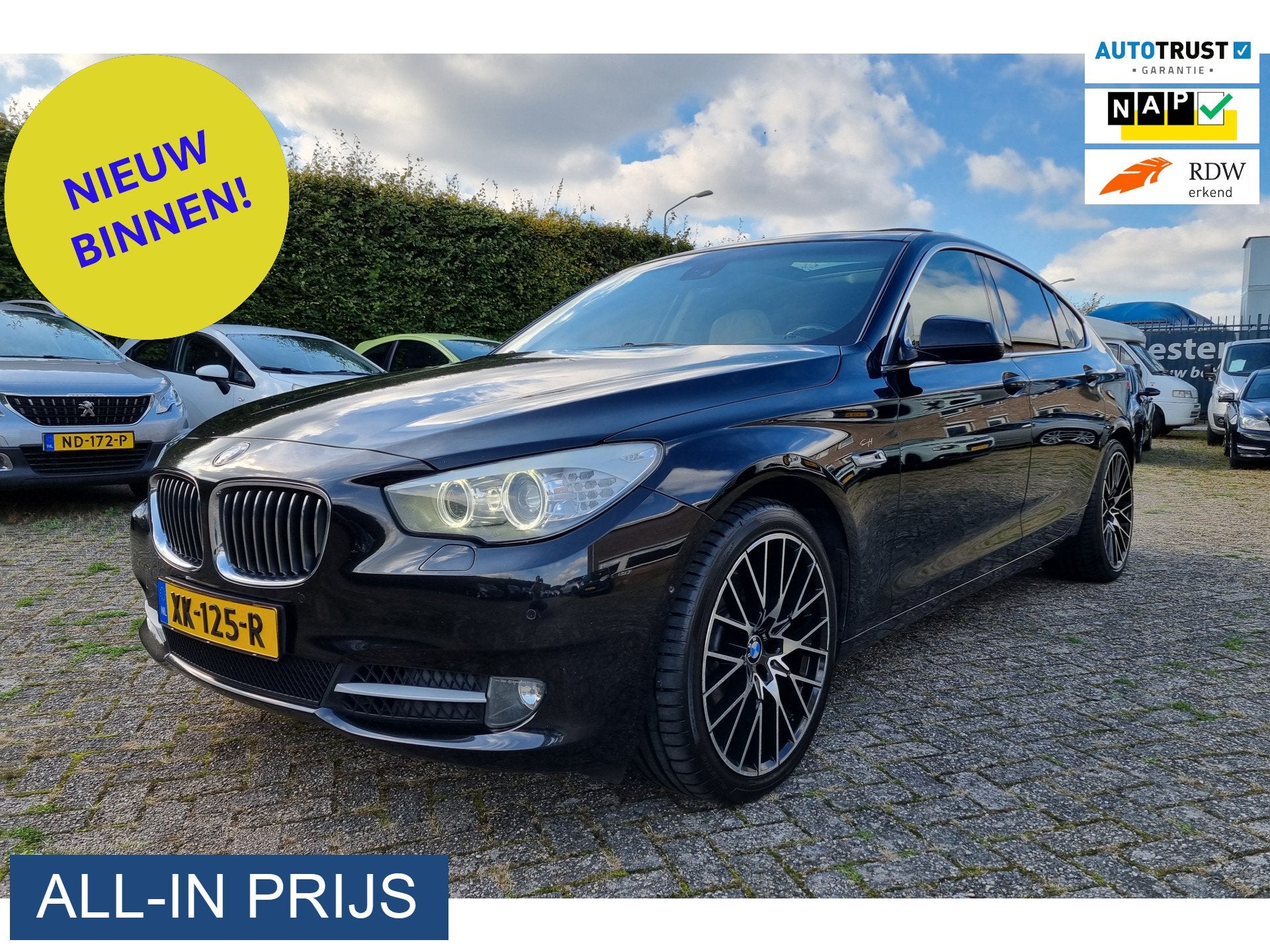 BMW 5 Serie Gran Turismo 535i High Executive ✅NETTE AUTO!, Auto's, Automaat, Euro 5, Achterwielaandrijving, Gebruikt