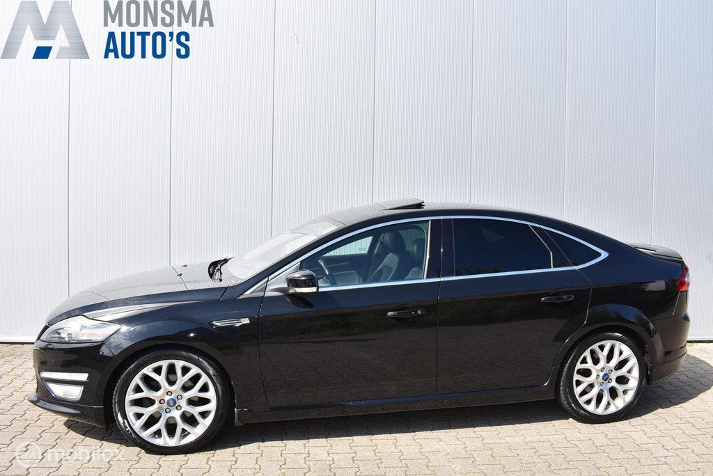 Ford Mondeo 2.0 EcoBoost 176kW S-Edition ACC Schuifdak Alcan, Euro 5, Gebruikt, Zwart, 4 cilinders