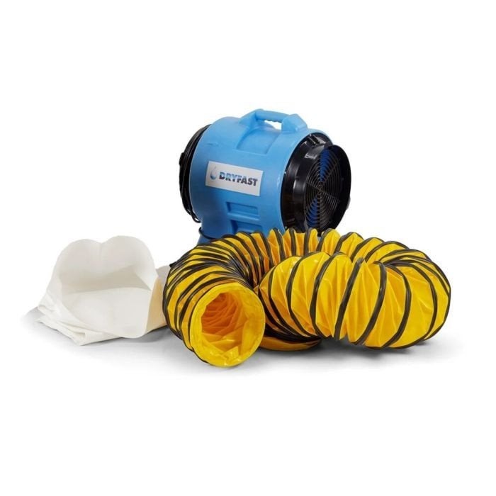 (Afzuig)ventilator TE HUUR, Ophalen