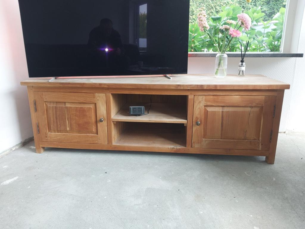 Tv meubel., Ophalen, 25 tot 50 cm, 150 tot 200 cm, Minder dan 100 cm