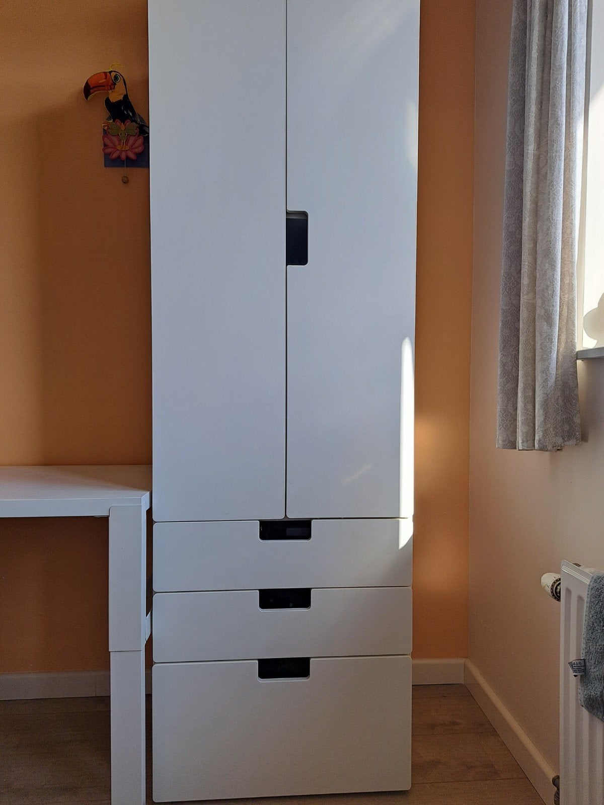 Ikea Stuva kast met 3 lades en deuren, Ophalen, Gebruikt, Modern, functioneel, Met lade(s)