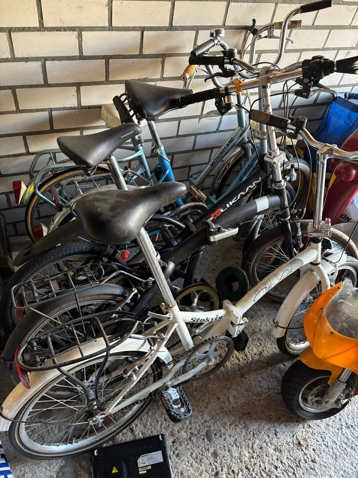 te koop 5 vouwfietsen, Overige merken, 20 inch of meer, Gebruikt, Velgrem
