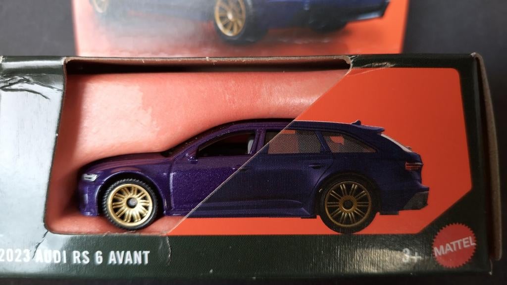 Audi RS6 Avant 2023 1:64 3inch Matchbox Moving parts Pol, Auto, Verzenden, Nieuw, Matchbox@mattel.com