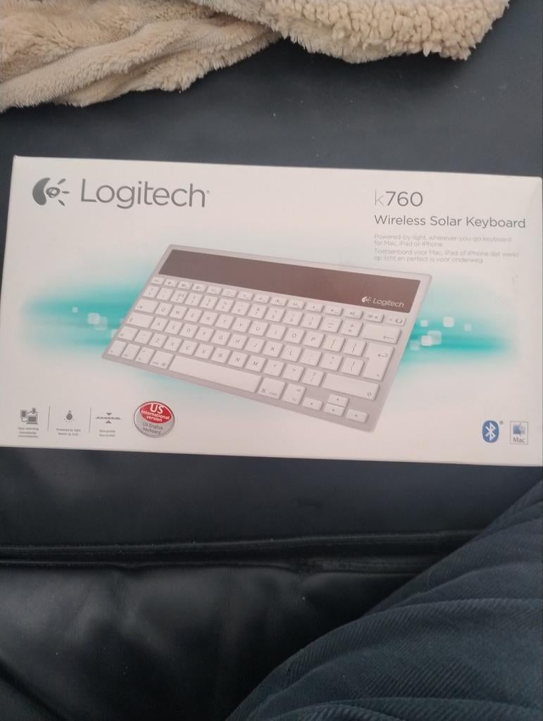 🔴 Logitech K760 Wireless Solar Keyboard, Computers en Software, Toetsenborden, Nieuw, Ophalen of Verzenden