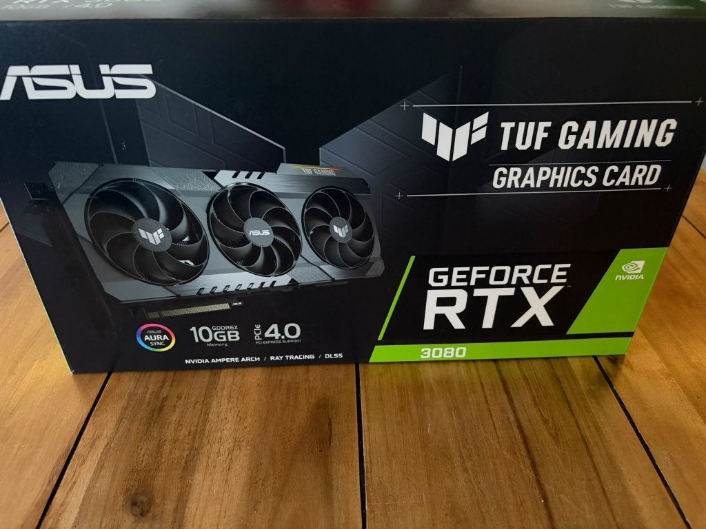 ASUS TUF Gaming GeForce RTX 3080 OC Edition 10GB GDDR6X, Ophalen, Gebruikt, GDDR, PCI-Express 4