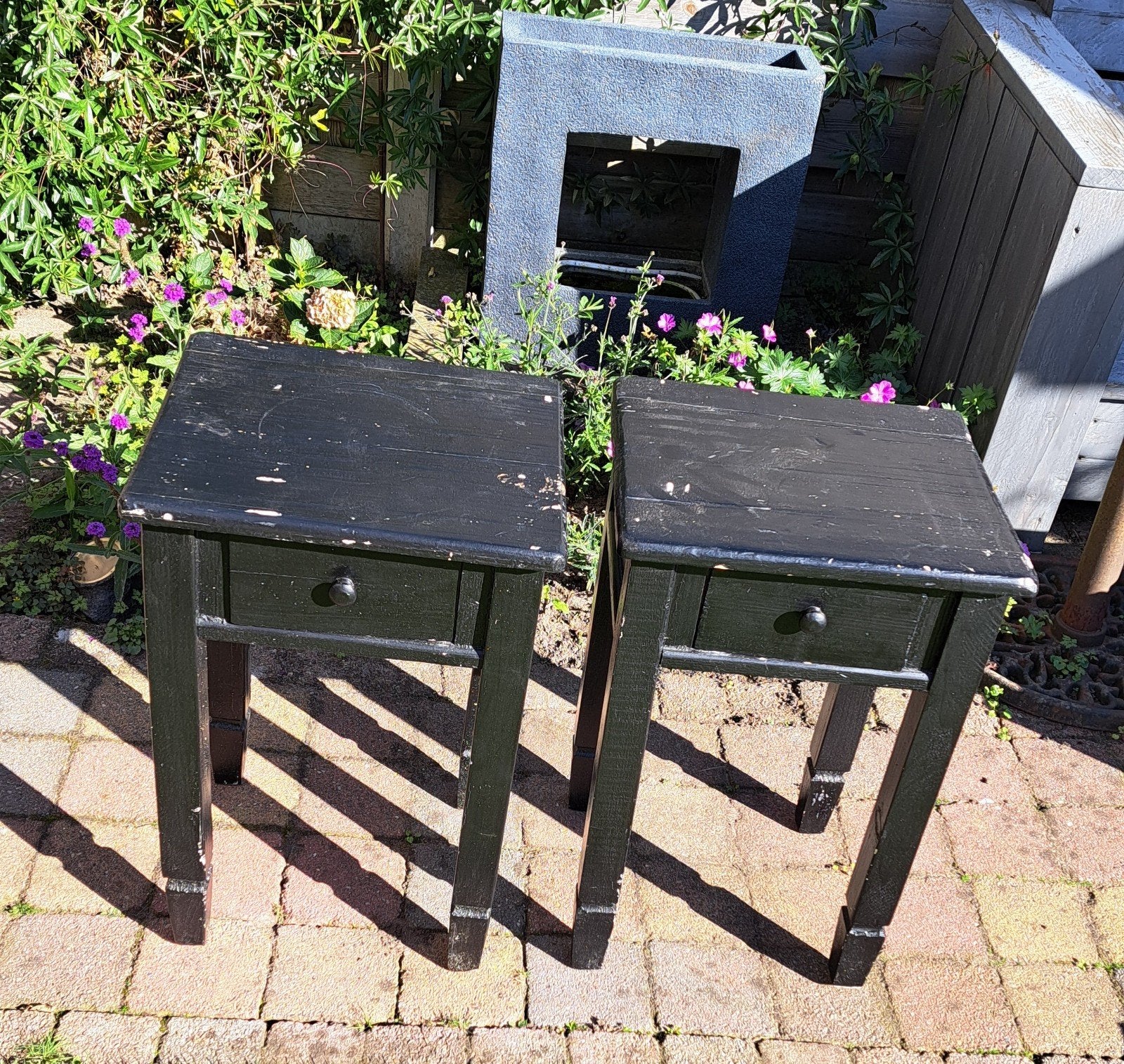 GRATIS!!! 2 tafeltjes/kastjes, Ophalen, Gebruikt, Minder dan 45 cm