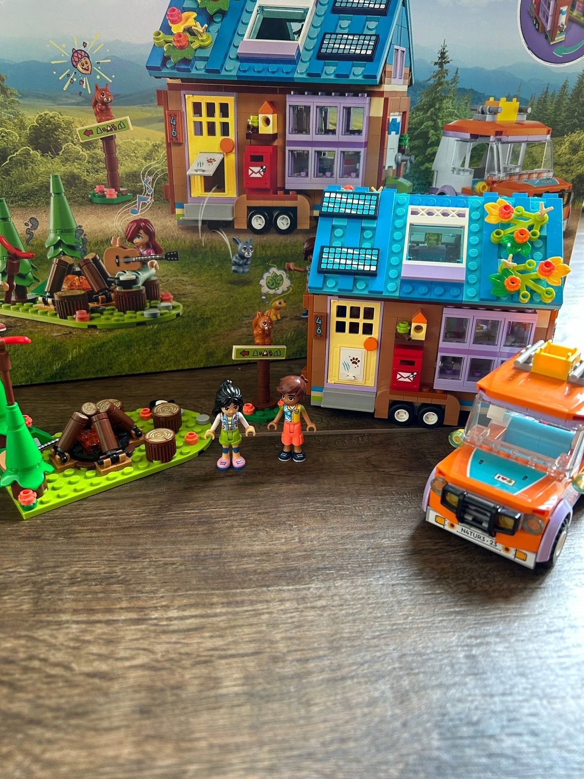 LEGO Friends mobiel tiny house (41735), Inclusief instructies, Lego, Friends, Ophalen of Verzenden