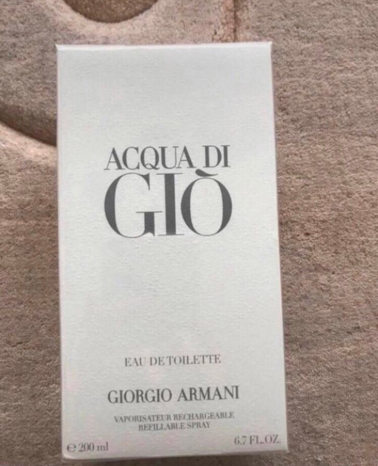 Giorgio Armani acqua di gio 200ml refillable spray edt, Ophalen of Verzenden, Nieuw