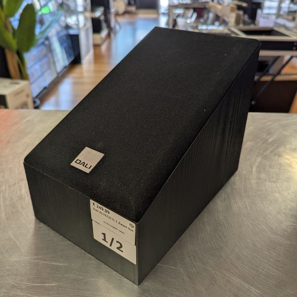 Dali ALTECO C-1 Zwart Set, Flex Ltd., Zo goed als nieuw, https://flex.com/contact-us, Nobelstraat 10, 5807 GA Oostrum LB, Limburg, Nederland