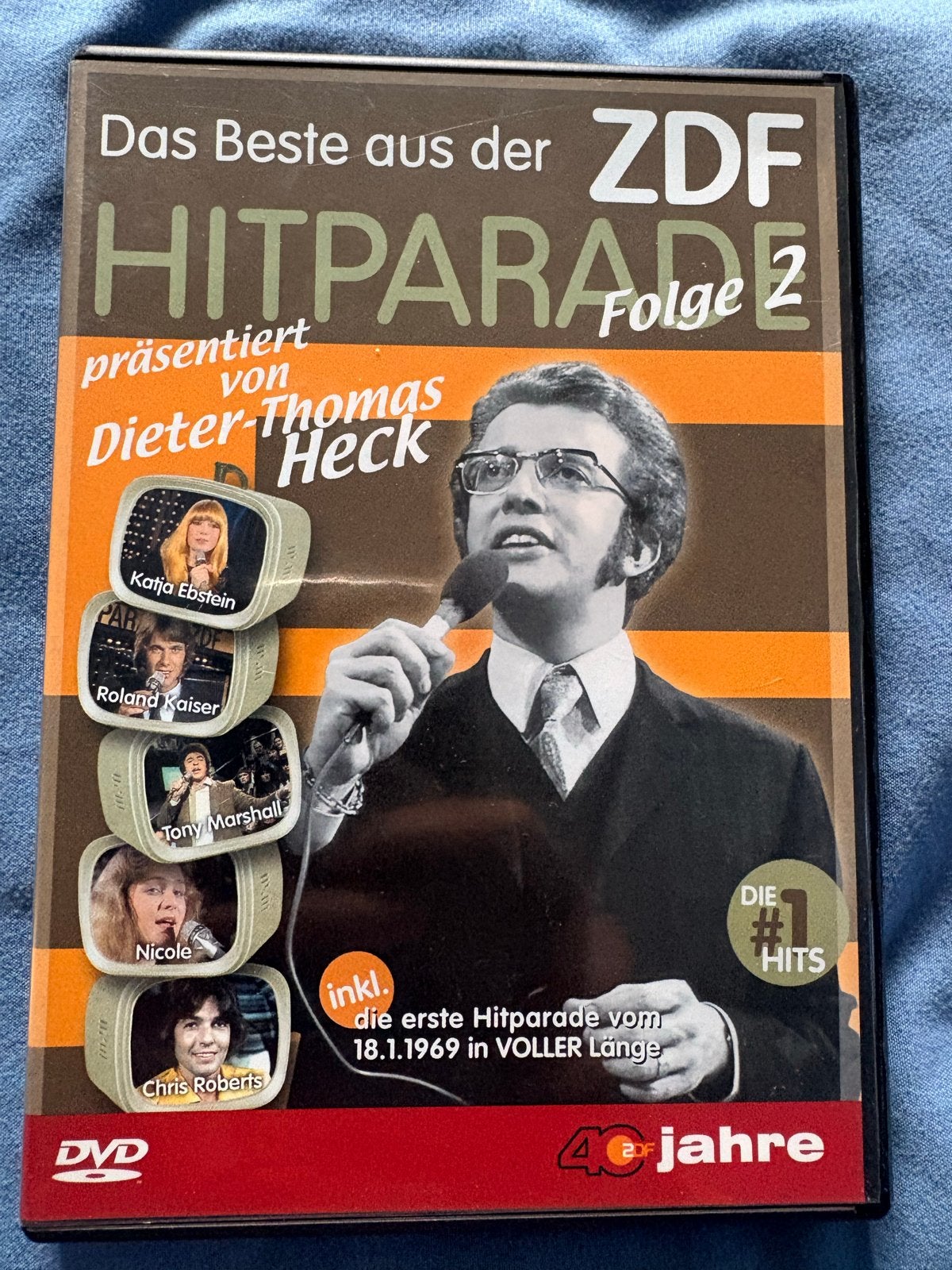 ZDF Hitparade Folge 2 gepresenteerd door Dieter-Thomas Heck, Bonusmateriaal, Alle leeftijden, Duits, Ophalen of Verzenden