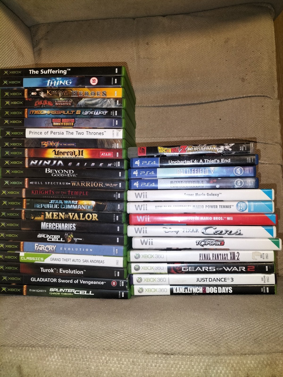 35 Xbox, Xbox 360, PS4 en Wii spellen - Diverse genres, Ophalen