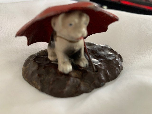 vintage beeldje snoopy dog, Ophalen of Verzenden, Zo goed als nieuw, Overige typen