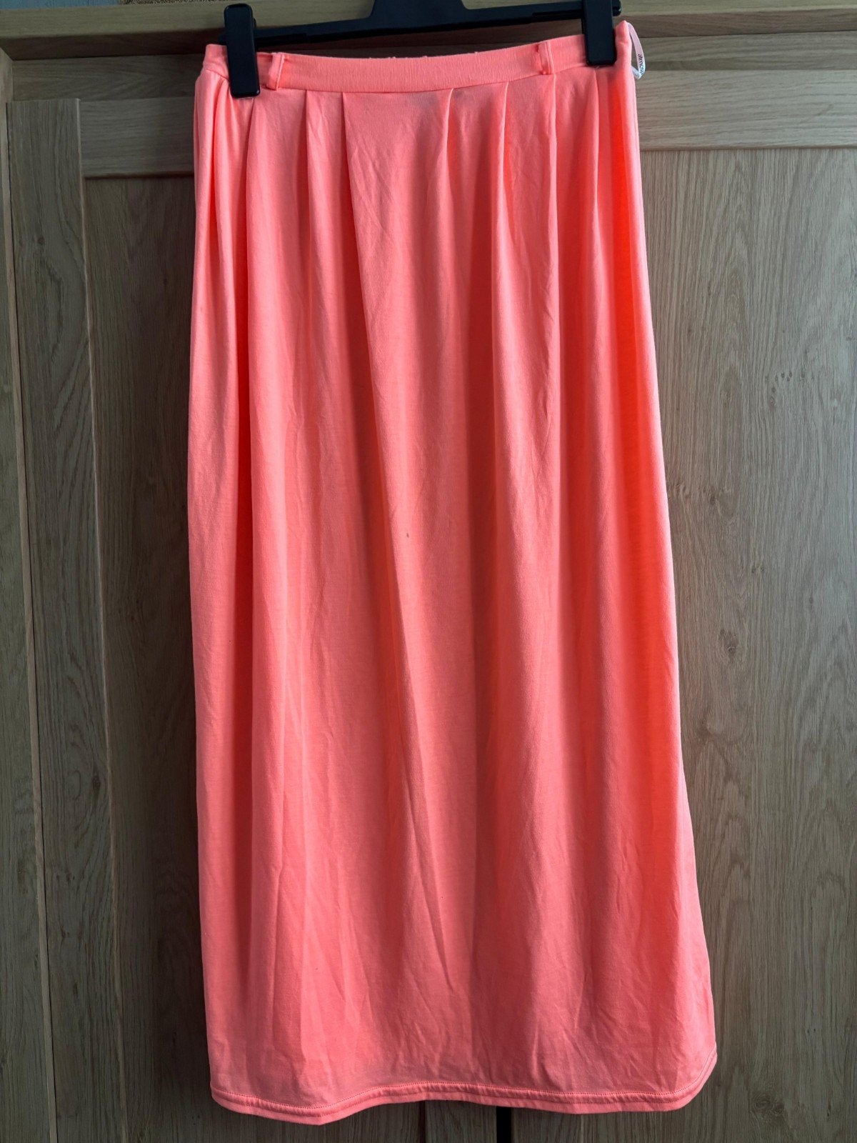 Neon Koraalroze Maxi Rok - Maat 38/40 (M), Maat 38/40 (M), Atmospher, Oranje, Ophalen of Verzenden