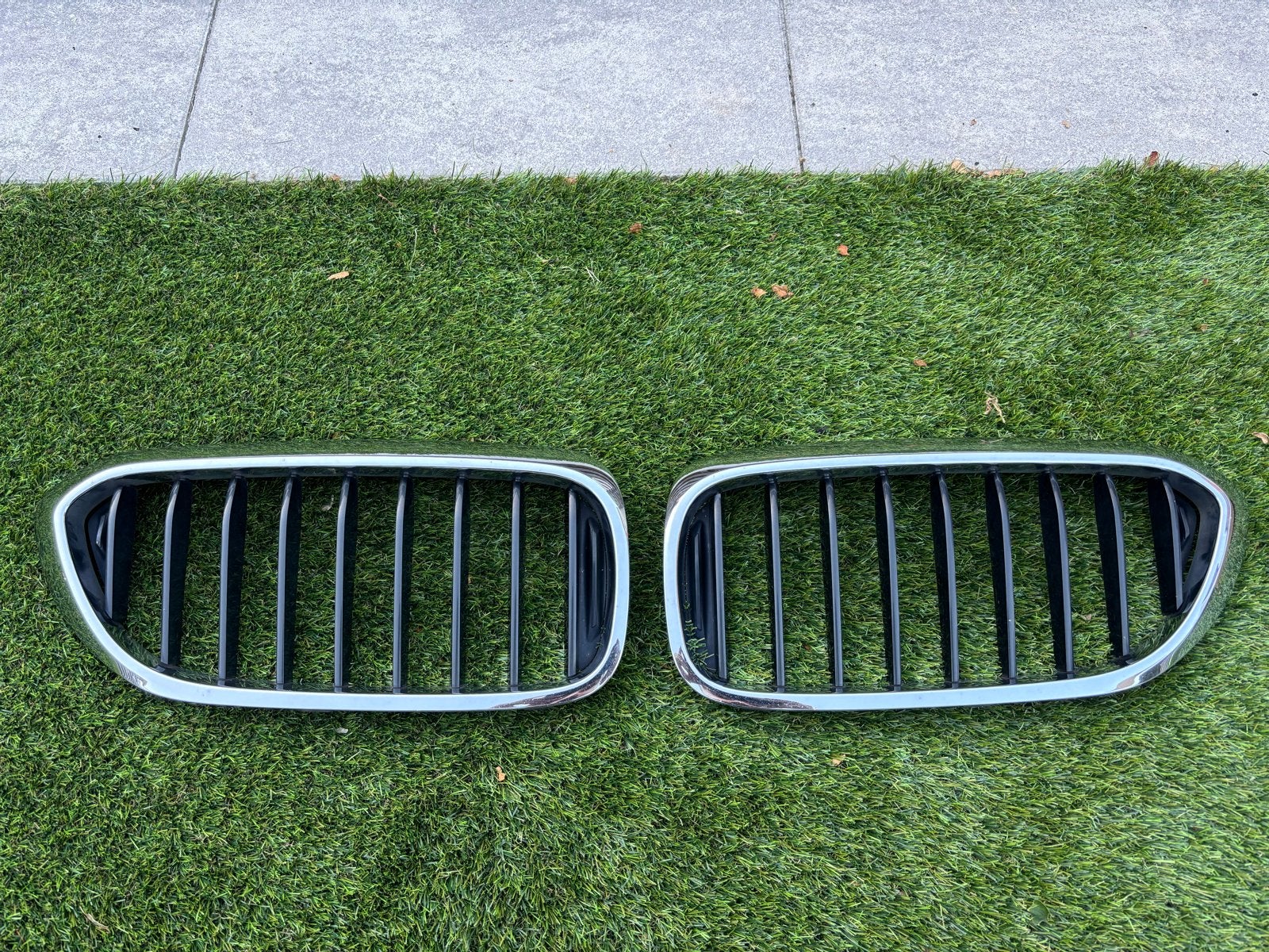 BMW Nieren Grill Set - Gebruikt, Gebruikt, Voor, Ophalen of Verzenden, Bumper