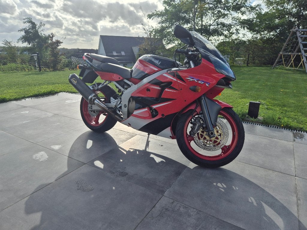 Kawasaki Ninja ZX-6R 2002 Origineel + Laser Uitlaat, Motoren, Sportuitlaat, 4 cilinders, Motorrijbewijs A, Gebruikt