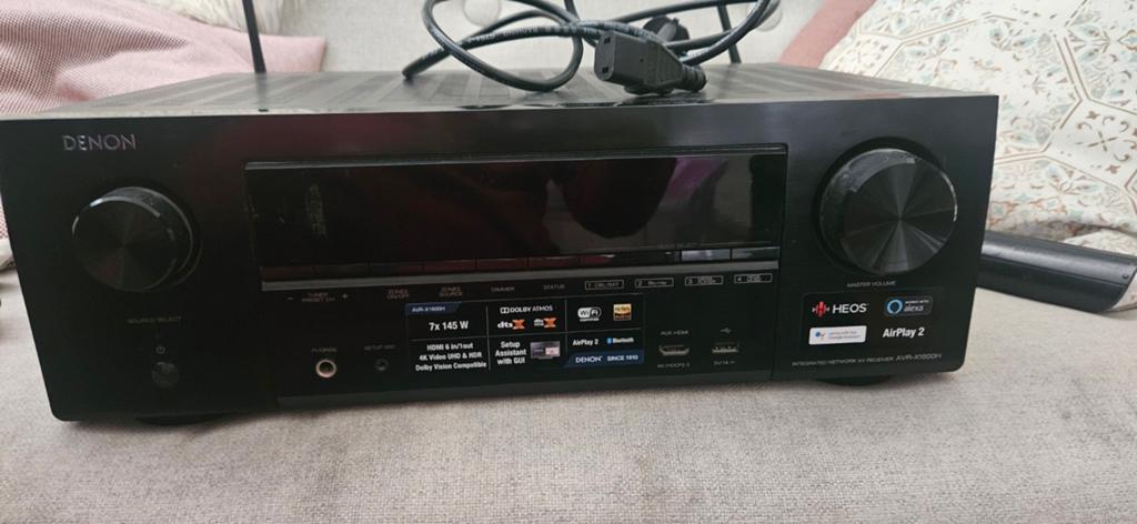 Denon AVR-X1600H AV Receiver - Zo goed als nieuw, Audio, Tv en Foto, Versterkers en Receivers, Ophalen, Overige systemen, Denon