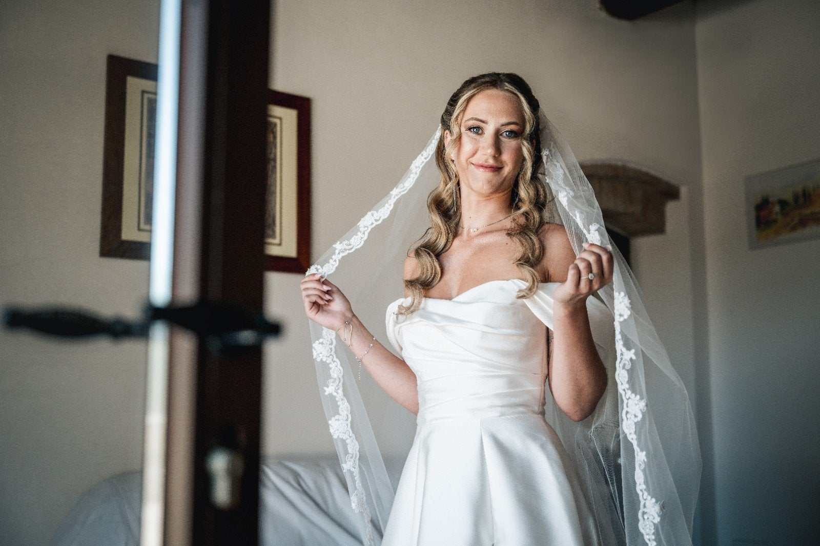 Sluier poirier, Kleding | Dames, Trouwkleding en Trouwaccessoires, Ophalen of Verzenden